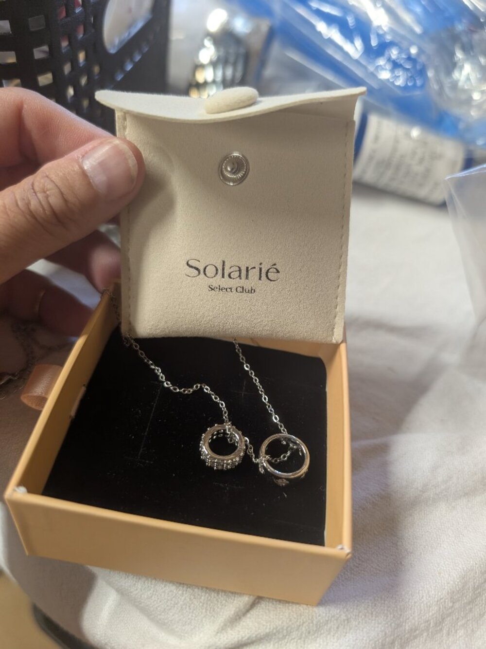Solarié Select Club Necklace with Circular Pendant